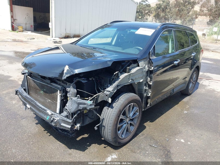 2018 Hyundai Santa fe VIN KM8SM4HF6JU269669 IAAI salvage auction — LEFT FRONT, Salvage (California), sold $25 on 2026-07-21 (photo 2)