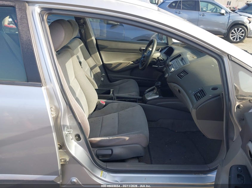 2008 Honda Civic VIN JHMFA16578S002004 IAAI salvage auction — LEFT SIDE, Salvage (California), sold $1,150 on 2026-07-23 (photo 5)