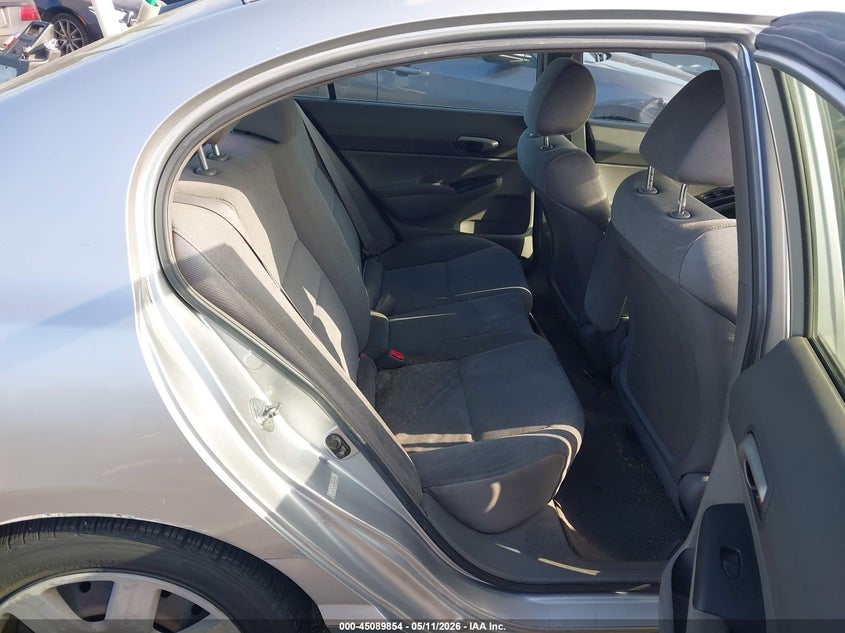 2008 Honda Civic VIN JHMFA16578S002004 IAAI salvage auction — LEFT SIDE, Salvage (California), sold $1,150 on 2026-07-23 (photo 8)