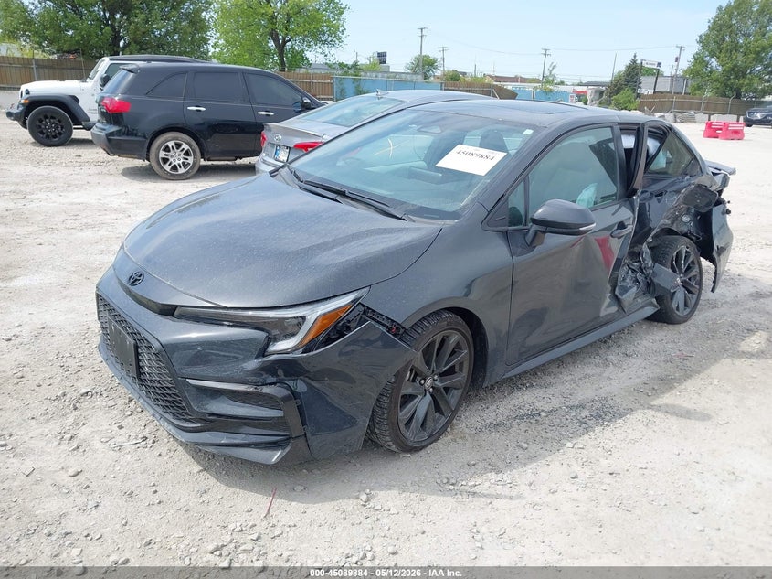 2024 Toyota Corolla VIN 5YFP4MCE6RP209134 IAAI salvage auction — LEFT SIDE, Salvage (Illinois), sold $4,100 on 2026-07-07 (photo 2)