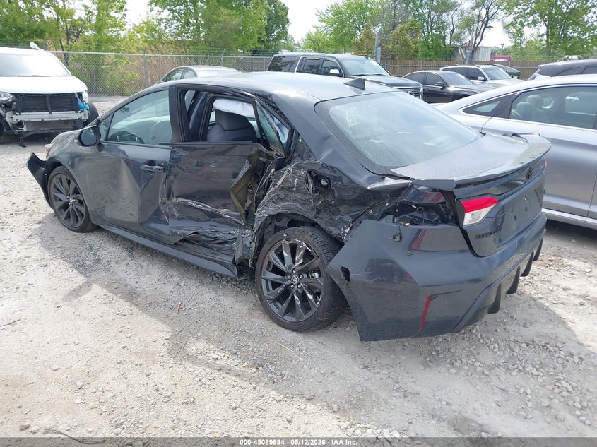 2024 Toyota Corolla VIN 5YFP4MCE6RP209134 IAAI salvage auction — LEFT SIDE, Salvage (Illinois), sold $4,100 on 2026-07-07 (photo 3)