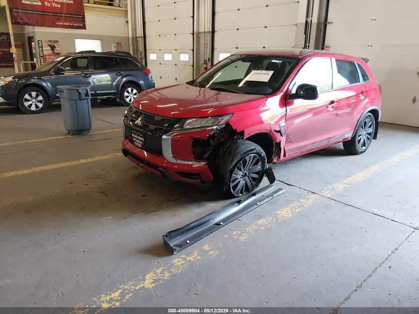 2026 Mitsubishi Outlander VIN JA4ARUAU5TU005155 IAAI salvage auction — LEFT FRONT, Salvage (Oregon), sold $7,700 on 2026-07-30 (photo 2)