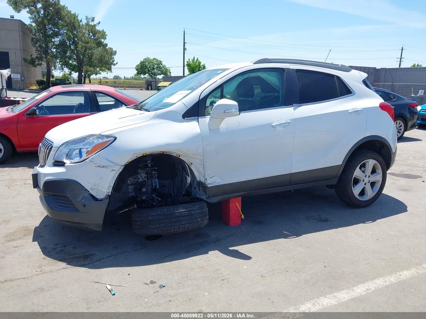 2016 Buick Encore VIN KL4CJASB3GB655857 IAAI salvage auction — LEFT SIDE, Salvage (California), sold $1,150 on 2026-07-08 (photo 6)