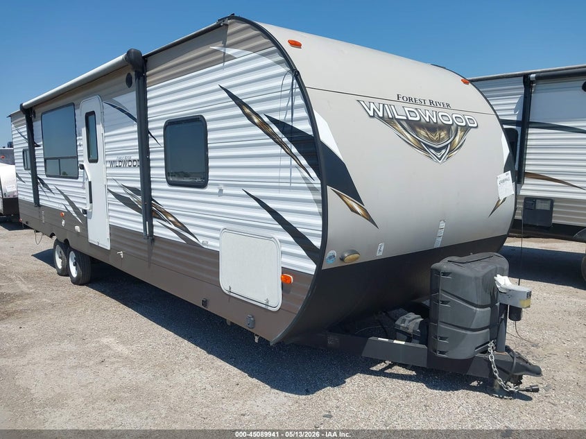 2018 Forest river 27r VIN 4X4TWDC26JA263454 IAAI salvage auction — HAIL, Original (Texas), sold $3,500 on 2026-07-08 (photo 6)
