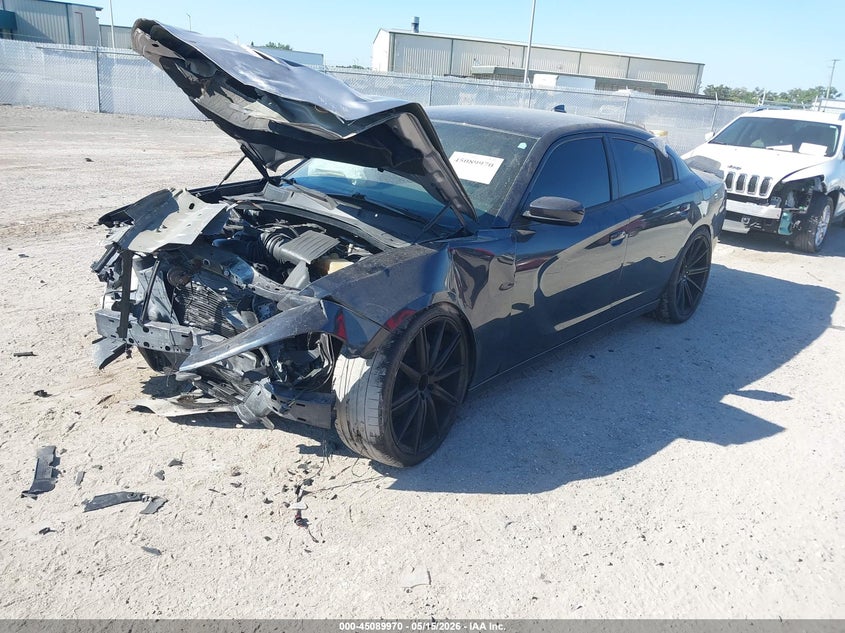 2016 Dodge Charger VIN 2C3CDXCT1GH313116 IAAI salvage auction — FRONT END, Rebuildable (Florida), sold $2,200 on 2026-07-19 (photo 2)