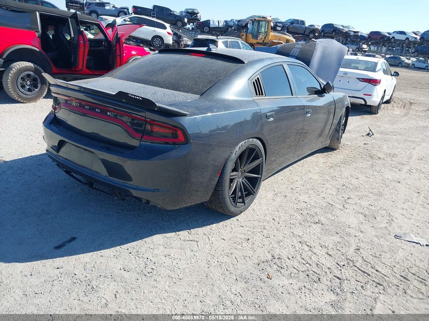 2016 Dodge Charger VIN 2C3CDXCT1GH313116 IAAI salvage auction — FRONT END, Rebuildable (Florida), sold $2,200 on 2026-07-19 (photo 4)