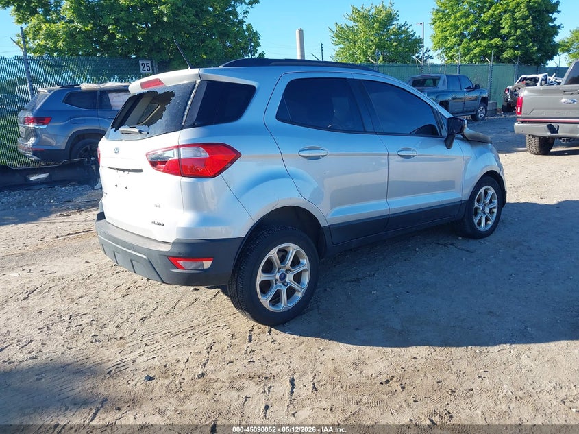 2018 Ford Ecosport VIN MAJ6P1UL5JC240831 IAAI salvage auction — Burn Engine, Salvage Title, sold $325 on 2026-07-17 (photo 4)