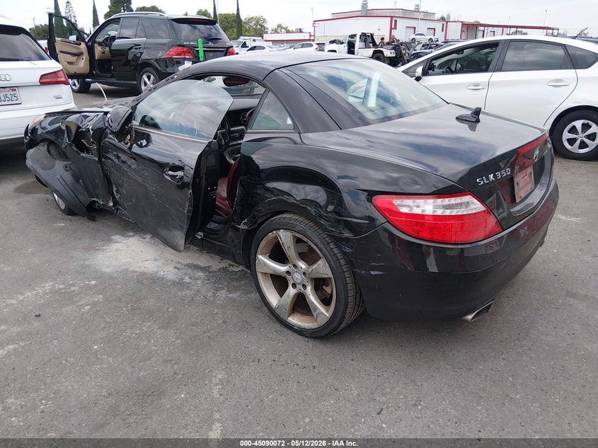 2012 Mercedes-benz Slk-klasse VIN WDDPK5HA8CF014318 IAAI salvage auction — FRONT END, Salvage (California), sold $2,650 on 2026-07-09 (photo 3)