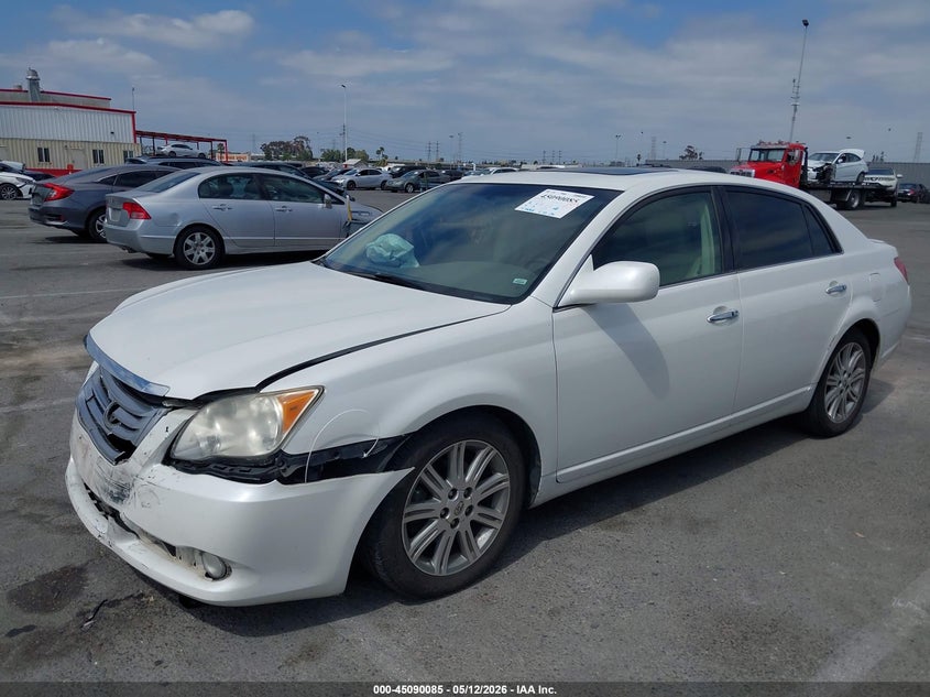 2010 Toyota Avalon VIN 4T1BK3DB0AU370547 IAAI salvage auction — FRONT END, Salvage (California), sold $400 on 2026-07-09 (photo 2)