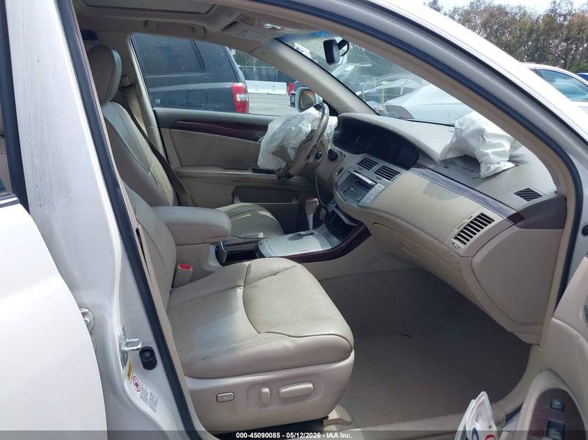 2010 Toyota Avalon VIN 4T1BK3DB0AU370547 IAAI salvage auction — FRONT END, Salvage (California), sold $400 on 2026-07-09 (photo 5)