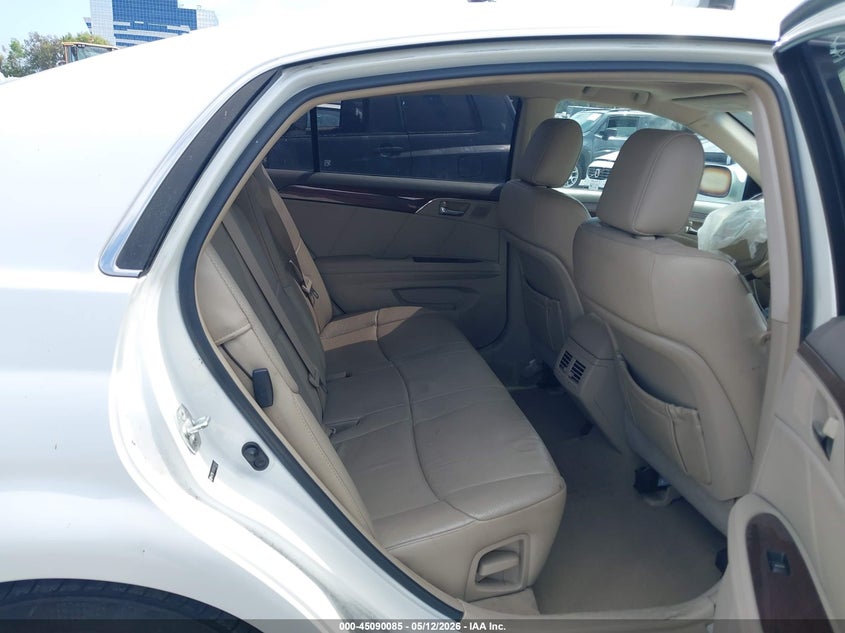 2010 Toyota Avalon VIN 4T1BK3DB0AU370547 IAAI salvage auction — FRONT END, Salvage (California), sold $400 on 2026-07-09 (photo 8)