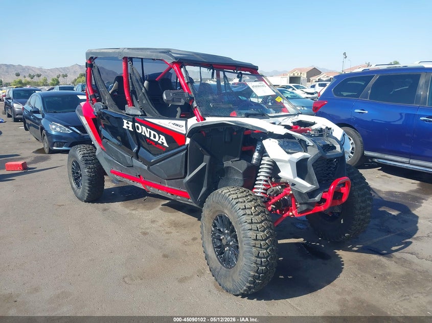 2024 Honda Sxs VIN 1HFVE06E7R4400921 IAAI salvage auction — LEFT SIDE, Salvage (Arizona), sold $7,400 on 2026-07-14 (photo 1)