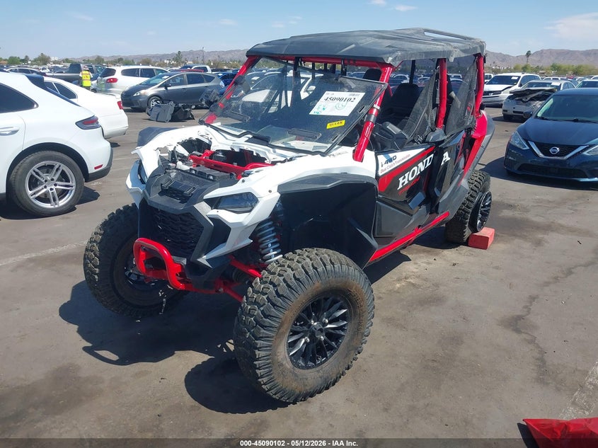 2024 Honda Sxs VIN 1HFVE06E7R4400921 IAAI salvage auction — LEFT SIDE, Salvage (Arizona), sold $7,400 on 2026-07-14 (photo 2)