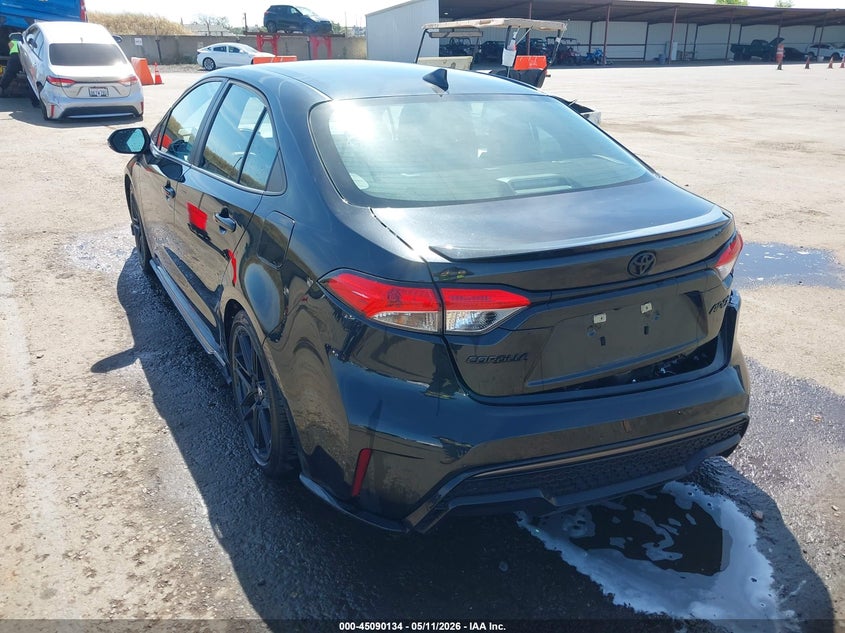 2022 Toyota Corolla VIN 5YFS4MCEXNP113091 IAAI salvage auction — RIGHT SIDE, Salvage (California), sold $6,700 on 2026-07-08 (photo 3)