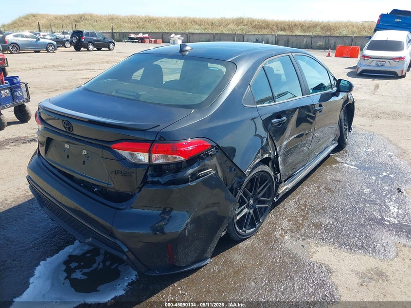 2022 Toyota Corolla VIN 5YFS4MCEXNP113091 IAAI salvage auction — RIGHT SIDE, Salvage (California), sold $6,700 on 2026-07-08 (photo 4)