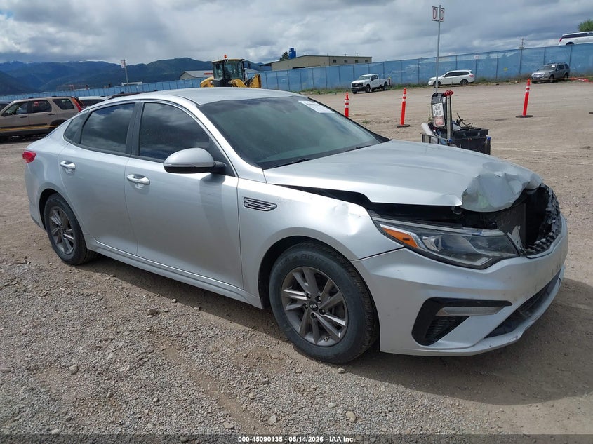 2020 Kia Optima VIN 5XXGT4L36LG393525 IAAI salvage auction — FRONT END, Salvage (Montana), sold $1,750 on 2026-07-29 (photo 1)