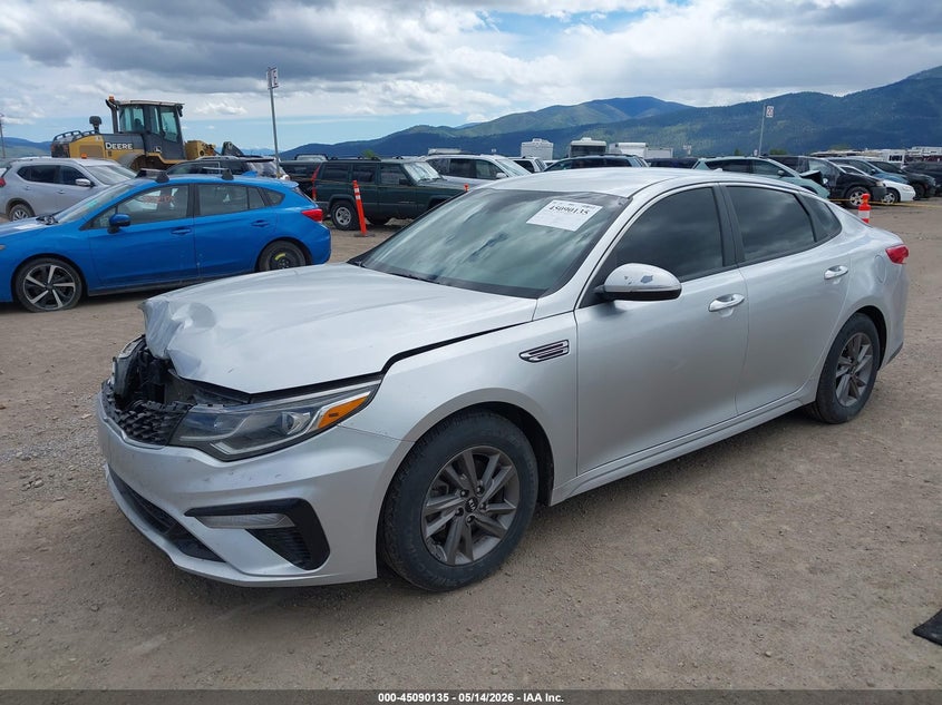 2020 Kia Optima VIN 5XXGT4L36LG393525 IAAI salvage auction — FRONT END, Salvage (Montana), sold $1,750 on 2026-07-29 (photo 2)