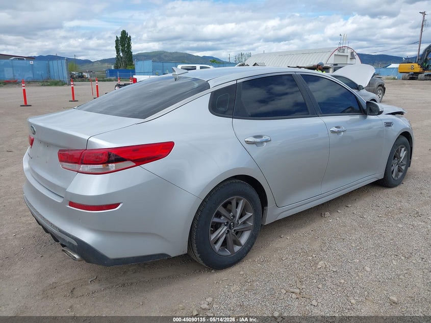 2020 Kia Optima VIN 5XXGT4L36LG393525 IAAI salvage auction — FRONT END, Salvage (Montana), sold $1,750 on 2026-07-29 (photo 4)