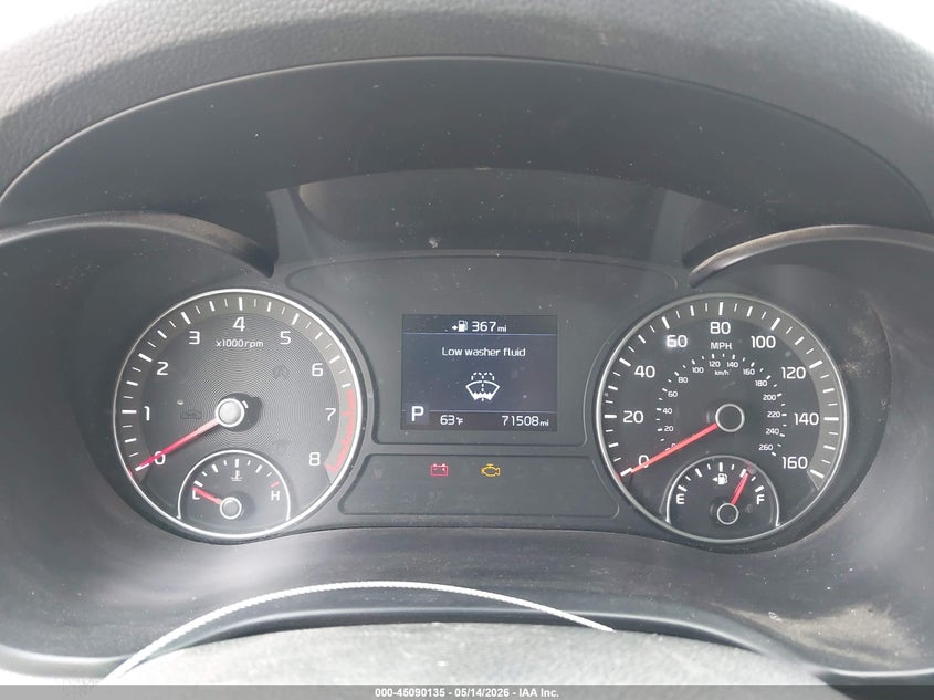 2020 Kia Optima VIN 5XXGT4L36LG393525 IAAI salvage auction — FRONT END, Salvage (Montana), sold $1,750 on 2026-07-29 (photo 7)