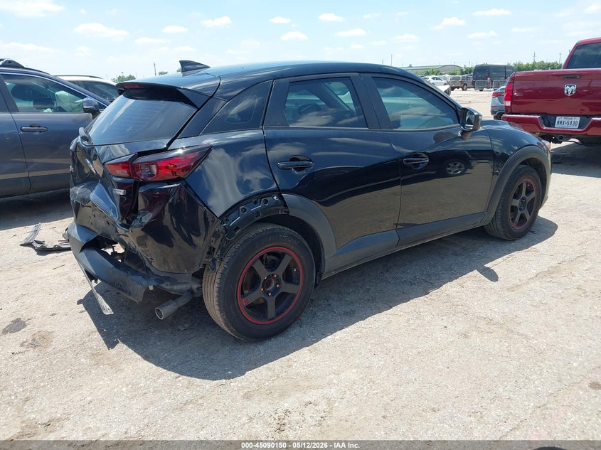 2020 Mazda Cx-3 VIN JM1DKDB71L1473899 IAAI salvage auction — REAR END, Salvage (Texas), sold $2,750 on 2026-07-15 (photo 4)