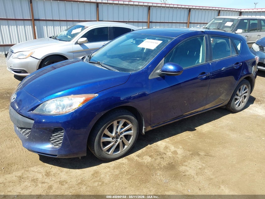 2013 Mazda 3 VIN JM1BL1M71D1731940 IAAI salvage auction — RIGHT REAR, Bill Of Sale (Washington), sold $625 on 2026-07-14 (photo 2)