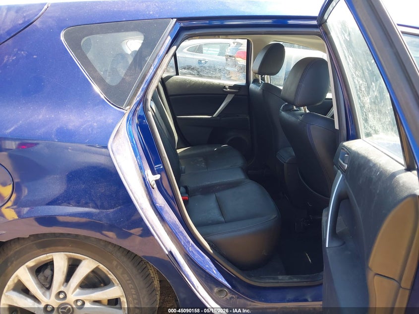 2013 Mazda 3 VIN JM1BL1M71D1731940 IAAI salvage auction — RIGHT REAR, Bill Of Sale (Washington), sold $625 on 2026-07-14 (photo 8)