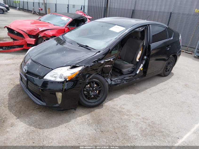 2015 Toyota Prius VIN JTDKN3DU5F1967618 IAAI salvage auction — LEFT SIDE, Salvage (California), sold $825 on 2026-07-06 (photo 2)
