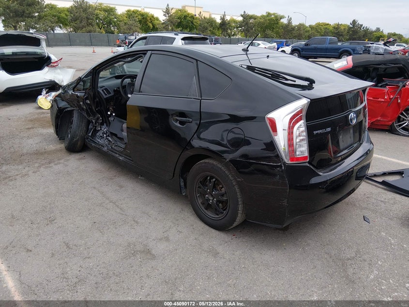 2015 Toyota Prius VIN JTDKN3DU5F1967618 IAAI salvage auction — LEFT SIDE, Salvage (California), sold $825 on 2026-07-06 (photo 3)