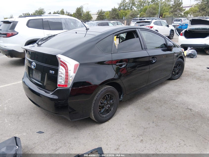 2015 Toyota Prius VIN JTDKN3DU5F1967618 IAAI salvage auction — LEFT SIDE, Salvage (California), sold $825 on 2026-07-06 (photo 4)