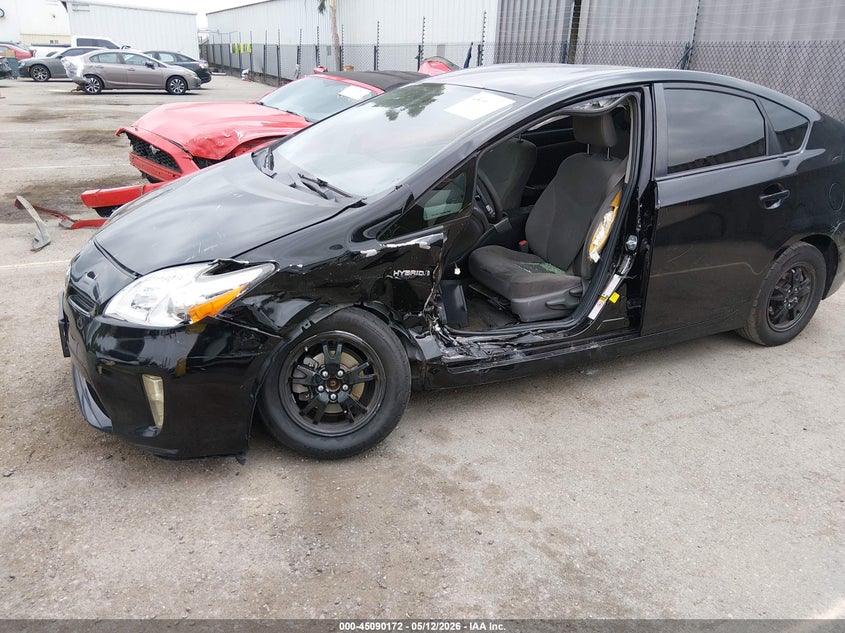 2015 Toyota Prius VIN JTDKN3DU5F1967618 IAAI salvage auction — LEFT SIDE, Salvage (California), sold $825 on 2026-07-06 (photo 6)