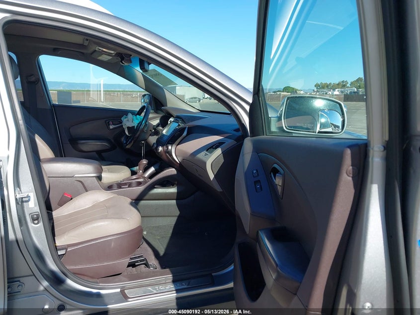 2014 Hyundai Tucson VIN KM8JU3AG9EU945711 IAAI salvage auction — LEFT FRONT, Salvage (California), sold $1,050 on 2026-07-21 (photo 5)