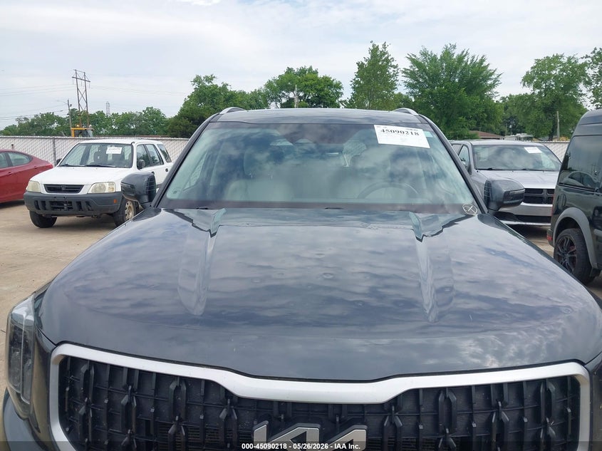 2023 Kia Telluride VIN 5XYP3DGC1PG332885 IAAI salvage auction — HAIL, Salvage (Illinois), sold $12,575 on 2026-07-14 (photo 6)