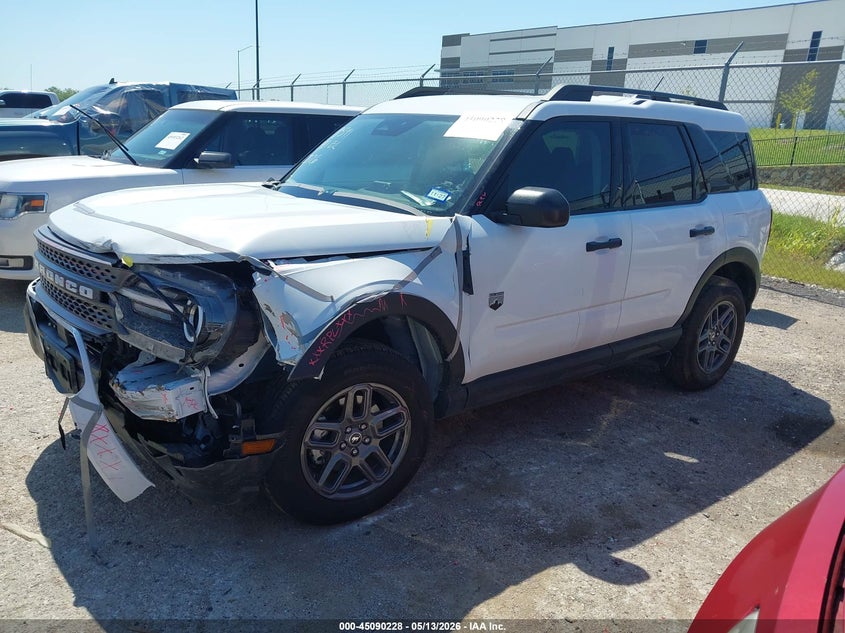2025 Ford Bronco sport VIN 3FMCR9BNXSRE96813 IAAI salvage auction — FRONT END, Original (Texas), sold $8,950 on 2026-07-28 (photo 2)