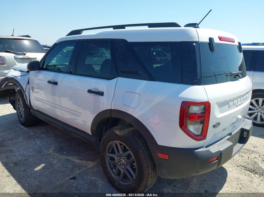 2025 Ford Bronco sport VIN 3FMCR9BNXSRE96813 IAAI salvage auction — FRONT END, Original (Texas), sold $8,950 on 2026-07-28 (photo 3)