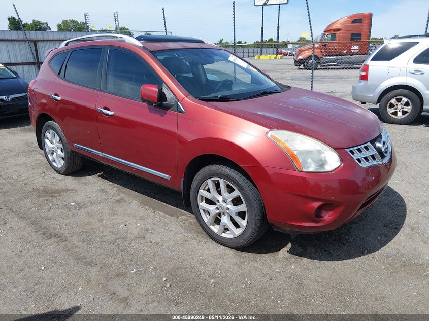 2012 Nissan Rogue VIN JN8AS5MT8CW293622 IAAI salvage auction — NORMAL WEAR, Clear (Mississippi), sold $650 on 2026-07-15 (photo 1)