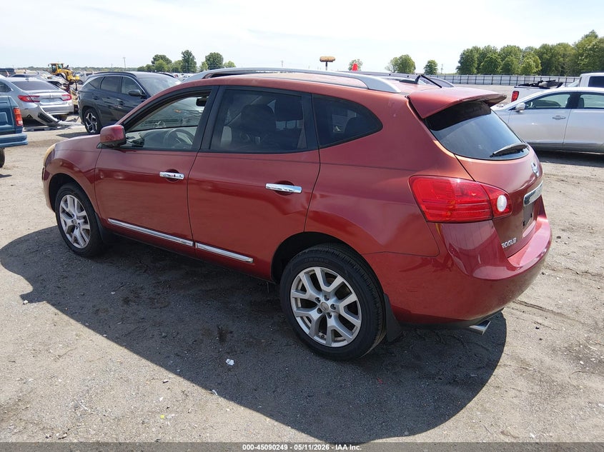 2012 Nissan Rogue VIN JN8AS5MT8CW293622 IAAI salvage auction — NORMAL WEAR, Clear (Mississippi), sold $650 on 2026-07-15 (photo 3)