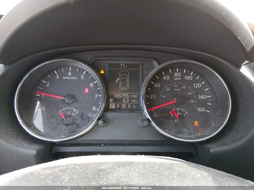 2012 Nissan Rogue VIN JN8AS5MT8CW293622 IAAI salvage auction — NORMAL WEAR, Clear (Mississippi), sold $650 on 2026-07-15 (photo 7)
