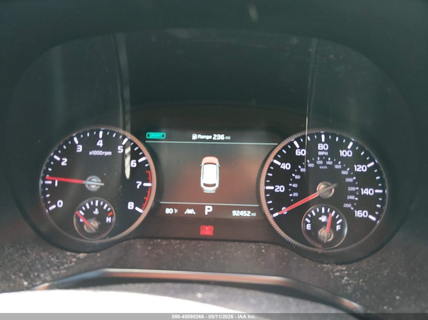 2022 Kia Telluride VIN 5XYP5DHC7NG207170 IAAI salvage auction — HAIL, Clear (Missouri), sold $3,150 on 2026-07-13 (photo 7)