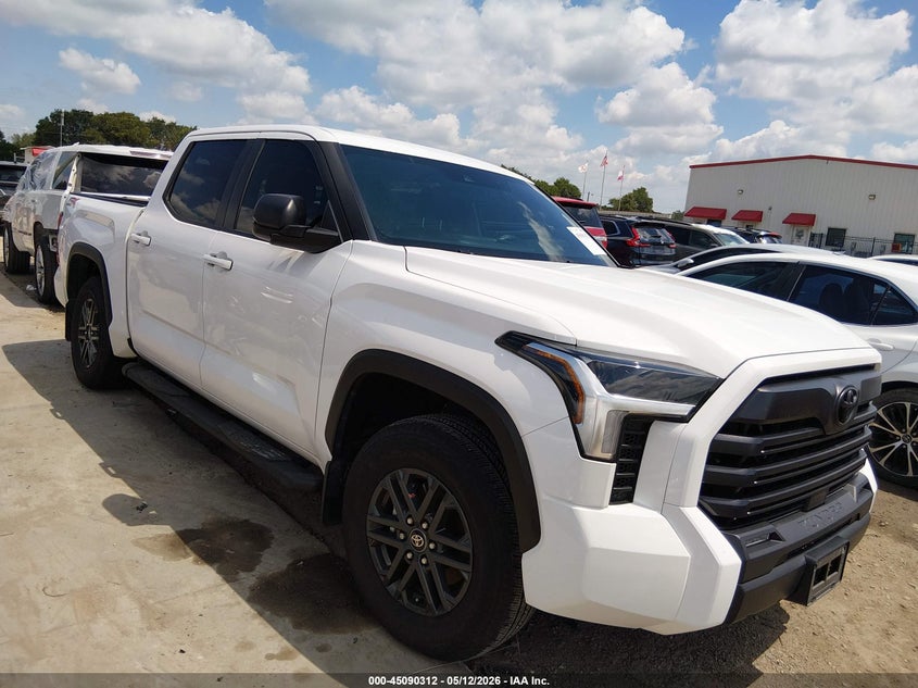 2025 Toyota Tundra VIN 5TFLA5AB6SX041623 IAAI salvage auction — LEFT REAR, Original (Texas), sold $16,000 on 2026-07-28 (photo 1)
