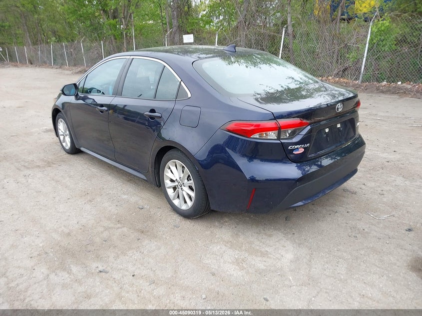 2022 Toyota Corolla VIN 5YFFPMAE8NP339626 IAAI salvage auction — RIGHT SIDE, Salvage (Rhode Island), sold $7,100 on 2026-07-28 (photo 3)