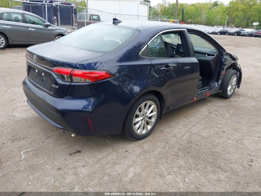 2022 Toyota Corolla VIN 5YFFPMAE8NP339626 IAAI salvage auction — RIGHT SIDE, Salvage (Rhode Island), sold $7,100 on 2026-07-28 (photo 4)