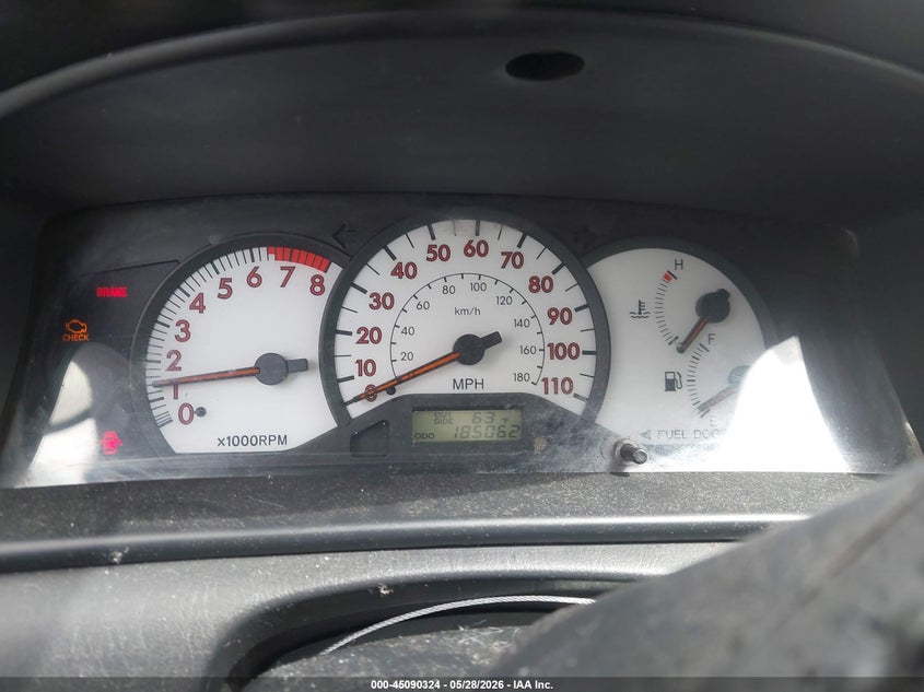 2003 Toyota Corolla VIN 1NXBR32E23Z152816 IAAI salvage auction — FRONT END, Salvage (California), sold $875 on 2026-07-09 (photo 7)