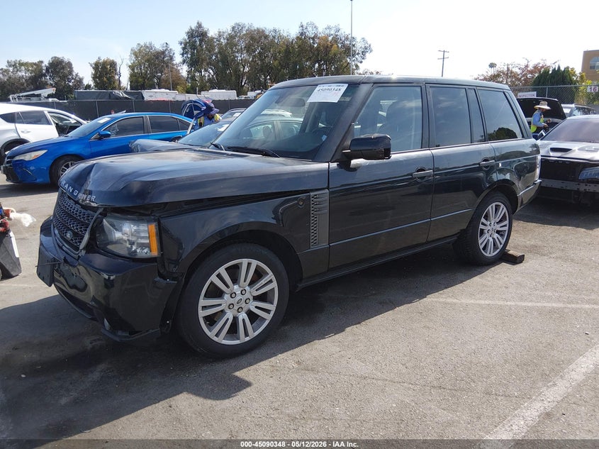 2011 Land rover RANGE ROVER VIN SALMF1D49BA359811 IAAI salvage auction — FRONT END, Salvage (California), sold $250 on 2026-07-30 (photo 2)
