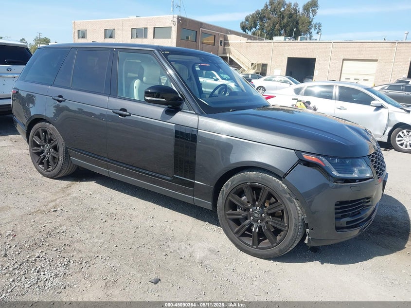 2022 Land rover RANGE ROVER VIN SALGS2SE7NA471828 IAAI salvage auction — FRONT END, Salvage (California), sold $28,000 on 2026-07-30 (photo 1)