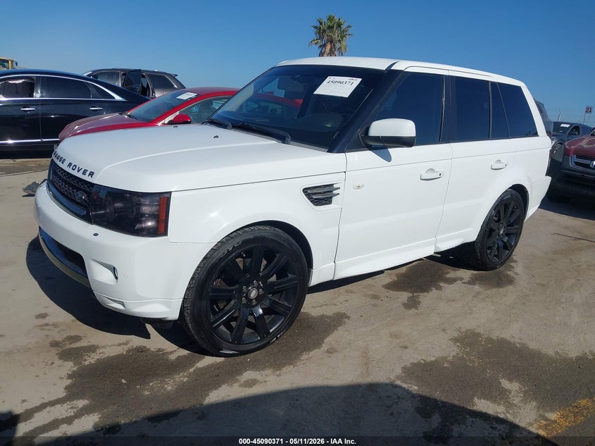 2013 Land rover Range rover sport VIN SALSF2D42DA761878 IAAI salvage auction — NORMAL WEAR, Clear - Dealer Only (California), sold $1,850 on 2026-07-22 (photo 2)