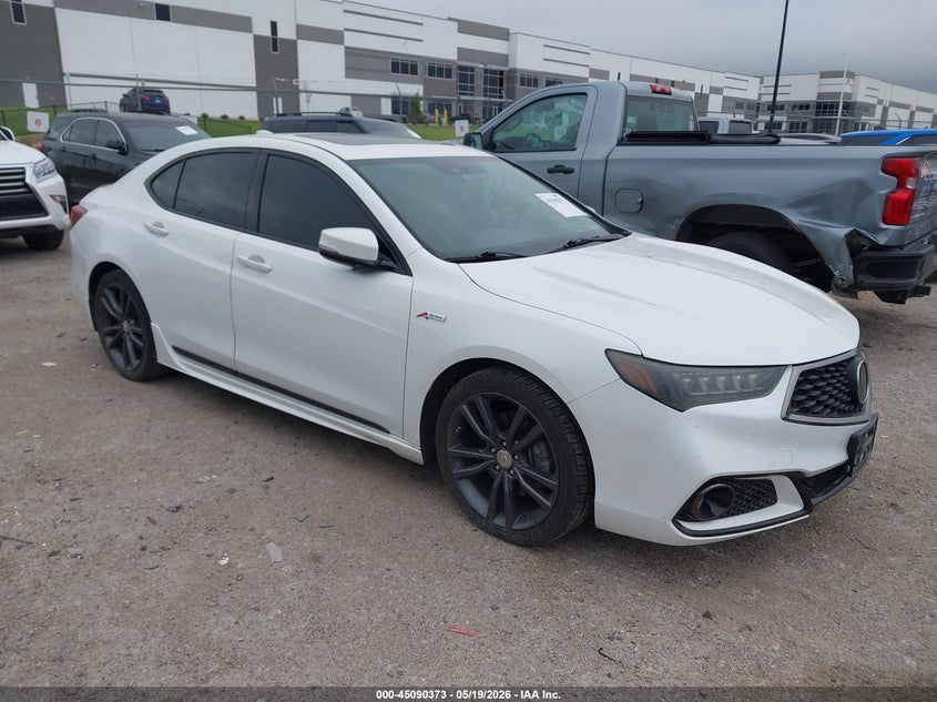 2018 Acura Tlx VIN 19UUB2F6XJA004489 IAAI salvage auction — HAIL, Original (Texas), sold $9,600 on 2026-07-30 (photo 1)