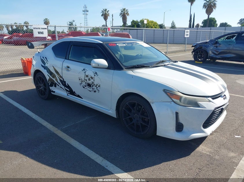 2016 Scion Tc VIN JTKJF5C75GJ019486 IAAI salvage auction — REAR END, Salvage (California), sold $1,200 on 2026-07-07 (photo 1)