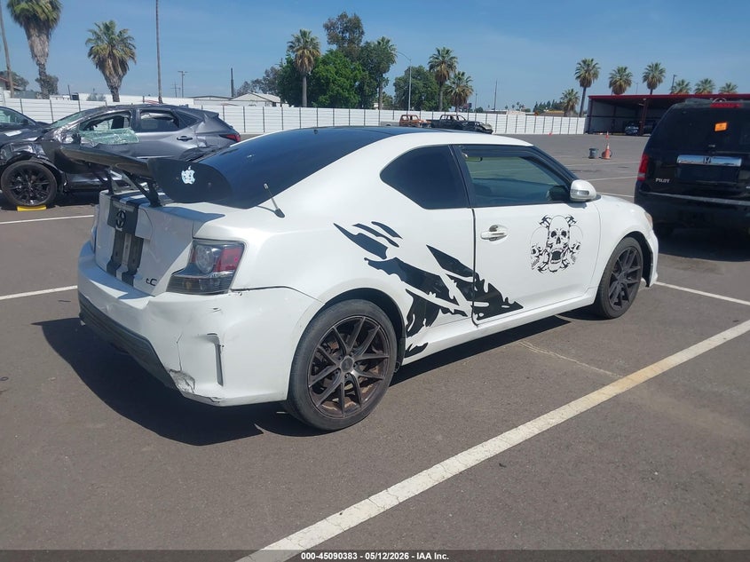 2016 Scion Tc VIN JTKJF5C75GJ019486 IAAI salvage auction — REAR END, Salvage (California), sold $1,200 on 2026-07-07 (photo 4)