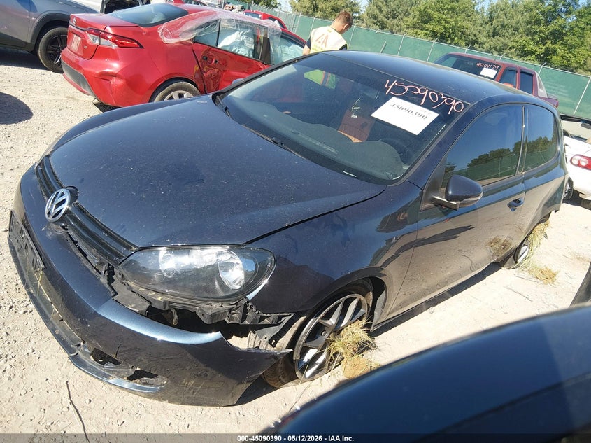 2011 Volkswagen Golf VIN WVWAA7AJ6BW272795 IAAI salvage auction — FRONT END, Salvage (Kentucky), sold $700 on 2026-07-13 (photo 2)