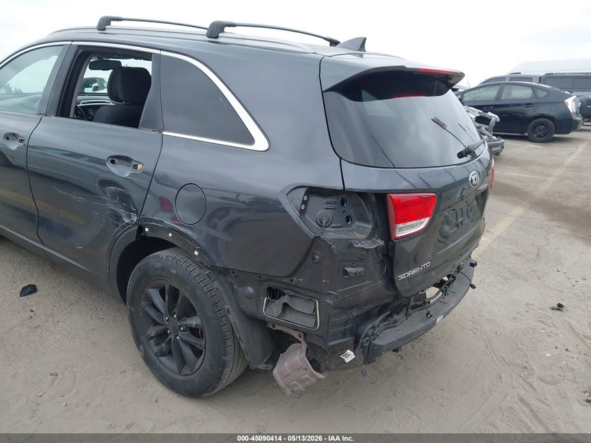 2016 Kia Sorento VIN 5XYPG4A35GG162415 IAAI salvage auction — LEFT REAR, Salvage (California), sold $2,350 on 2026-07-08 (photo 6)